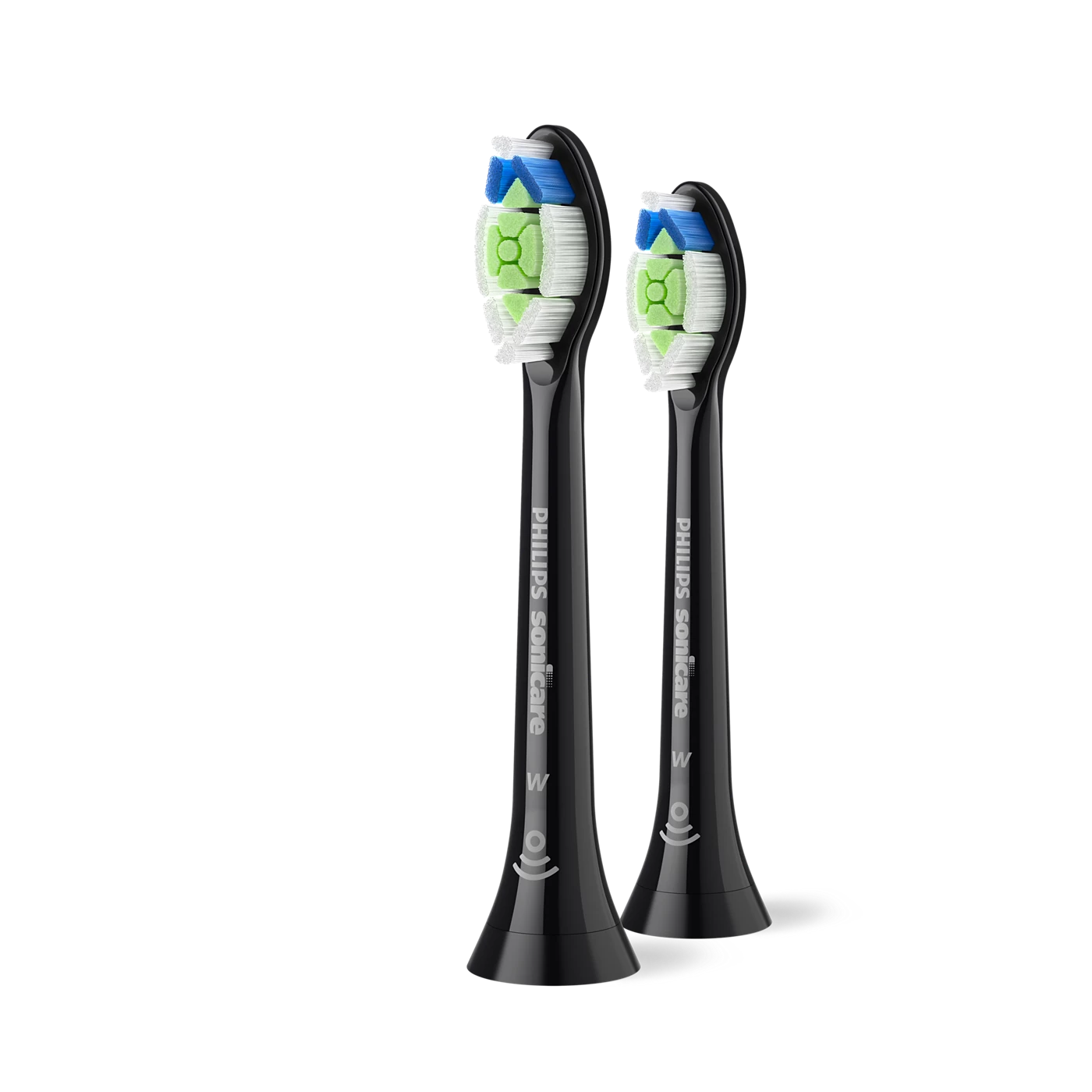 PHILIPS BRUSH HEAD 2 PACK BLACK HX6062/88